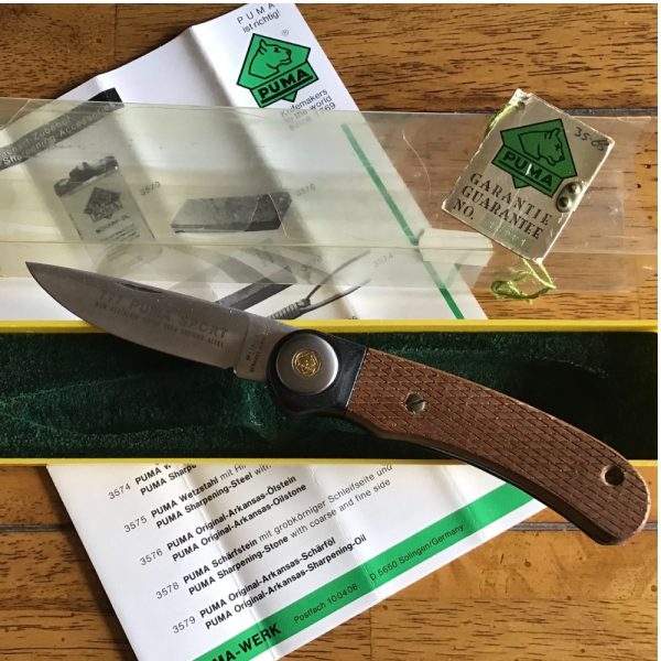 Vintage 777 Puma Sport Folding knife 1982 | sportingcutlery.co.uk