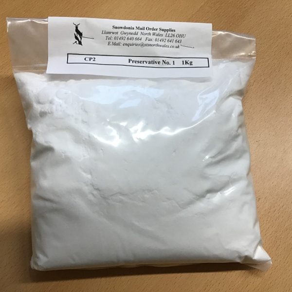 CP02 Preservative No.1 for Taxidermy - 1kg bag
