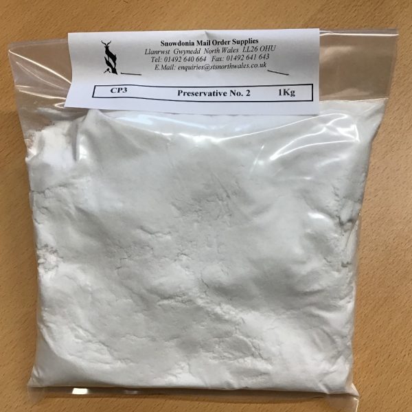 CP03 Preservative No.2 for Taxidermy - 1kg bag