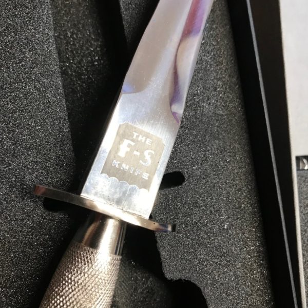 Fairbairn Sykes 1st pattern commando knife - Commemorative Edition with leather sheath - Image 8