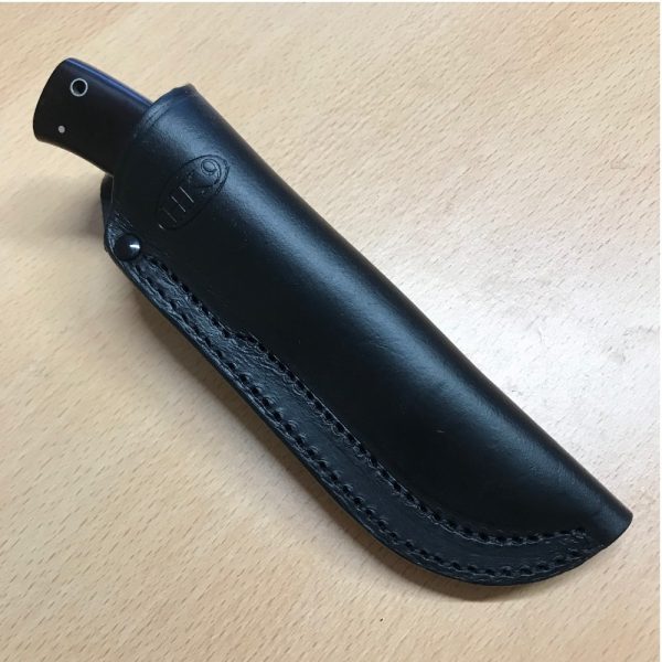 Fallkniven HK9 3G steel. Maroon micarta handle & solid Leather Sheath - Image 5