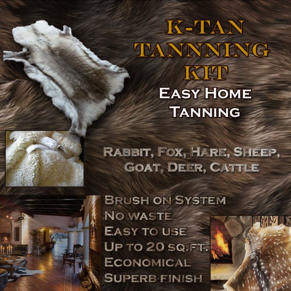CP6C K-Tan Component Home Tanning Kit for Deer, Sheep, Fox Skins, Cow Hide + More - Image 4