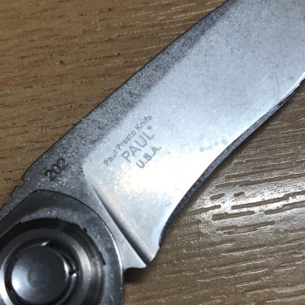 Doug Ritter Limited edition Lone wolf Knife RSK Mark 4 Gentleman's folder - Image 2
