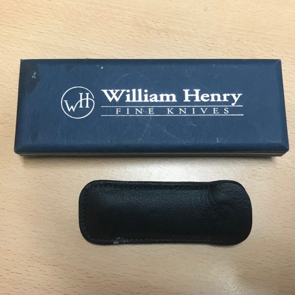 William Henry B07-FTD Wave 7cm Damascus Blade