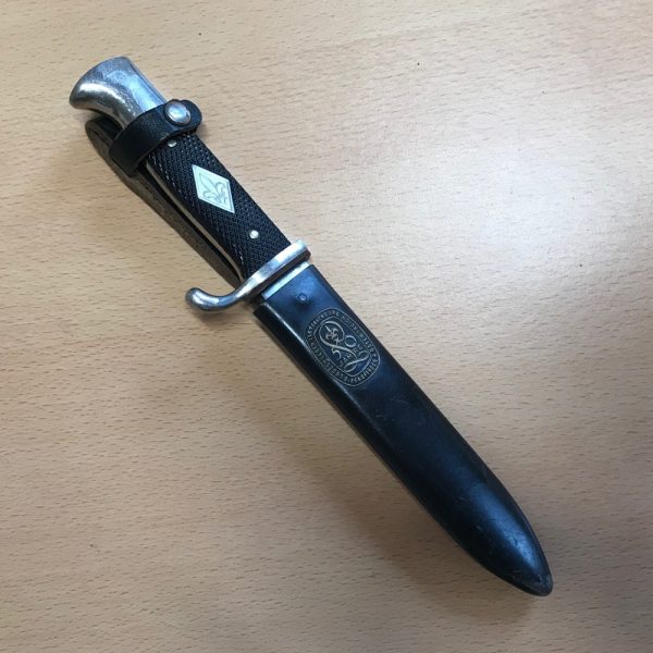 Anton Wingen Jr Scout Knife with metal Sheath - Image 3