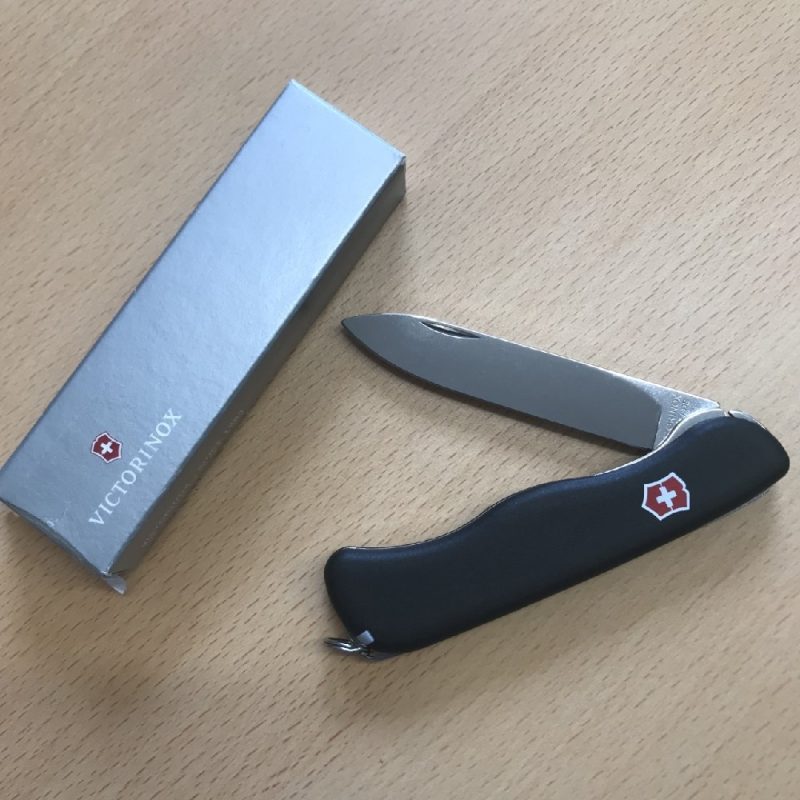 Victorinox Sentinel Black Swiss Army Knife SportingCutlery