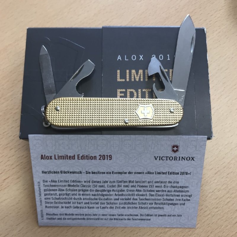 Victorinox alox limited edition 2019 hotsell