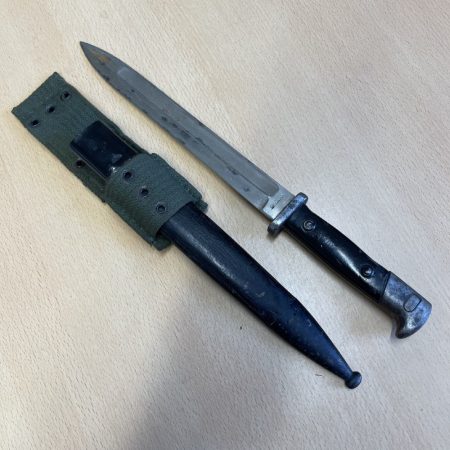 Sommerda German Bayonet - 'Sommerda' Stamp to Ricasso - Wooden and Metal Scabbard.  | SportingCutlery.co.uk