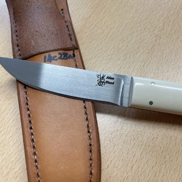Hand Made Alan Wood Fixed Blade Sheath Knife | SportingCutlery.co.uk