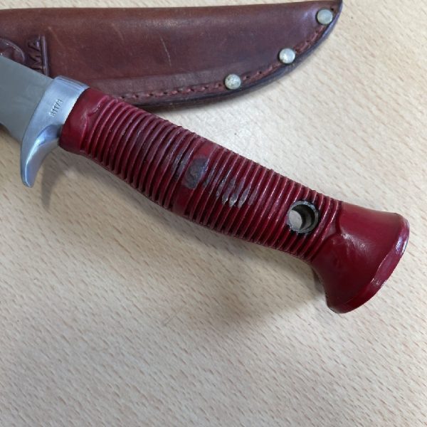 Puma Mariner Knife No.6362 Date Stamp 81773 (1971) with Leather Sheath - Image 4