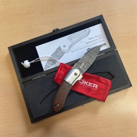 Boker 2013 Annual Damascus Collectors Knife | www.SportingCutlery.co.uk