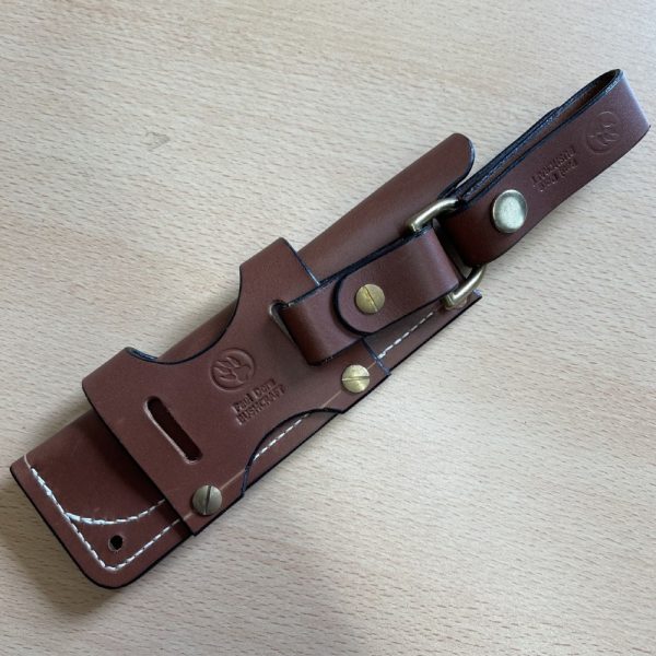 Bushcraft Knife Sheath by PAUL DORE LEATHERCRAFT | SportingCutlery.co.uk