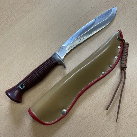 Puma Sea Hunter No.6363 Date Stamp 41371 (1973) with Leather Sheath