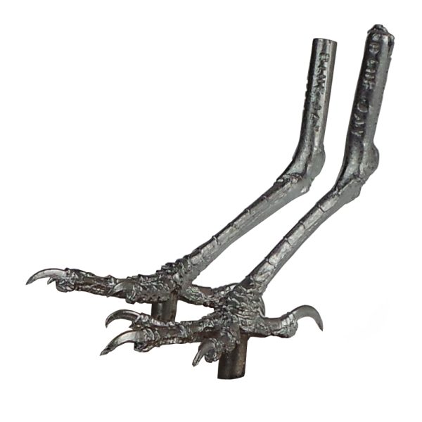 Pewter Bird Feet - Suitable for Jackdaw, Jay & Magpie
