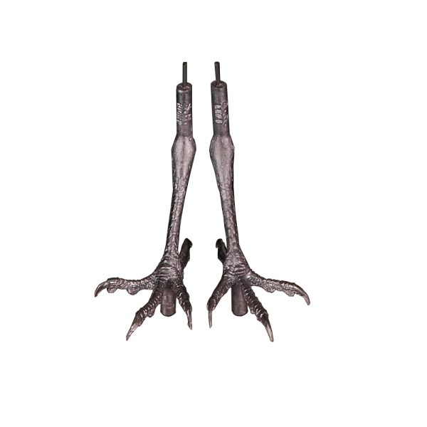 Pewter Bird Feet - Suitable for Sparrowhawk