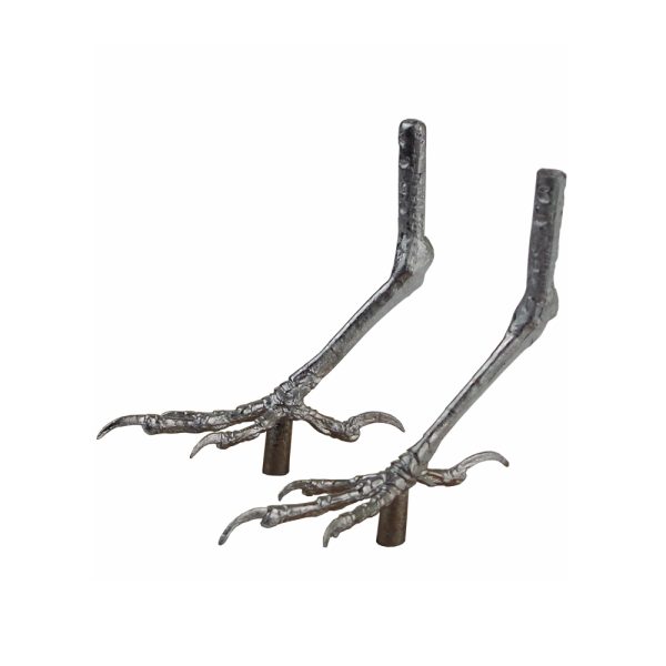 Pewter Bird Feet - Suitable for Sparrow, Shrike & Robin
