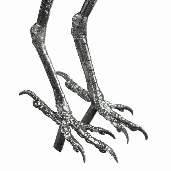 Pewter Bird Feet - Suitable for Baltimore Oriole, Hoopoe