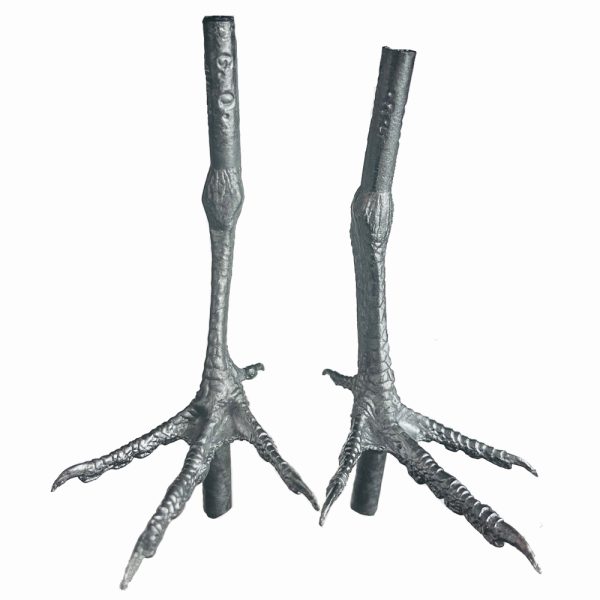 Pewter Bird Feet - Suitable for Red-Leg Partridge and Quail