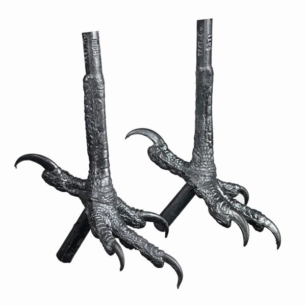 Pewter Bird Feet - Suitable for Hawks