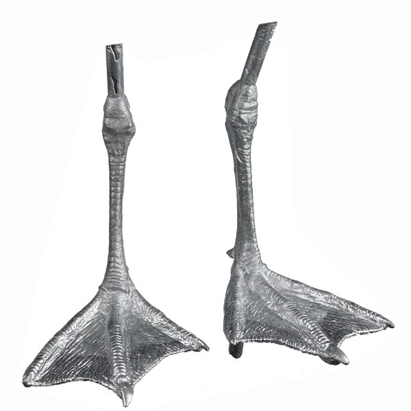 Pewter Bird Feet - Suitable for Herring Gull