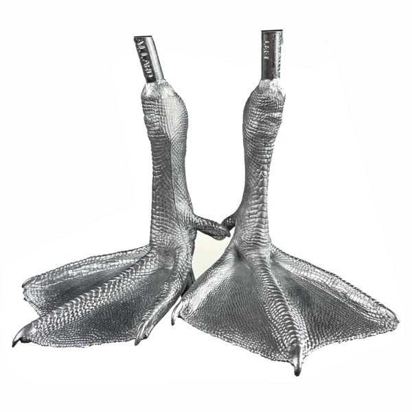 Pewter Bird Feet - Suitable for Mallard
