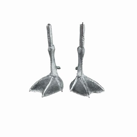 Pewter Bird Feet Mini Duck and Goose