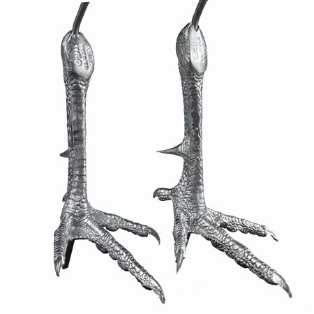 Pewter Bird Feet Pheasant