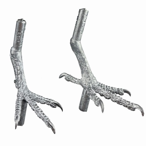 Pewter Bird Feet - Suitable for Pigeon