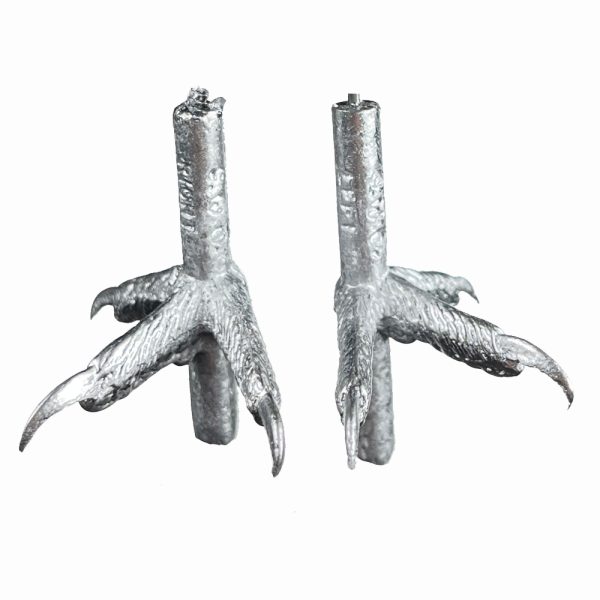 Pewter Bird Feet - Suitable for Owl
