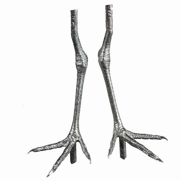 Pewter Bird Feet - Suitable for Plover