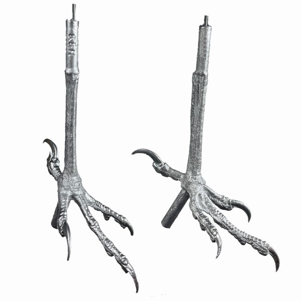 Pewter Bird Feet - Suitable for Sparrowhawk