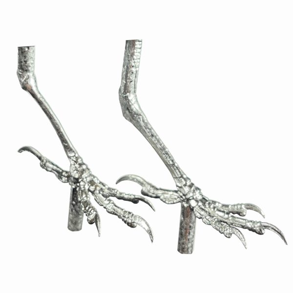 Pewter Bird Feet - Suitable for Great Tit