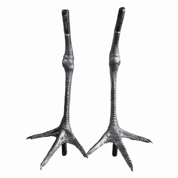 Pewter Bird Feet - Suitable for Oyster Catcher
