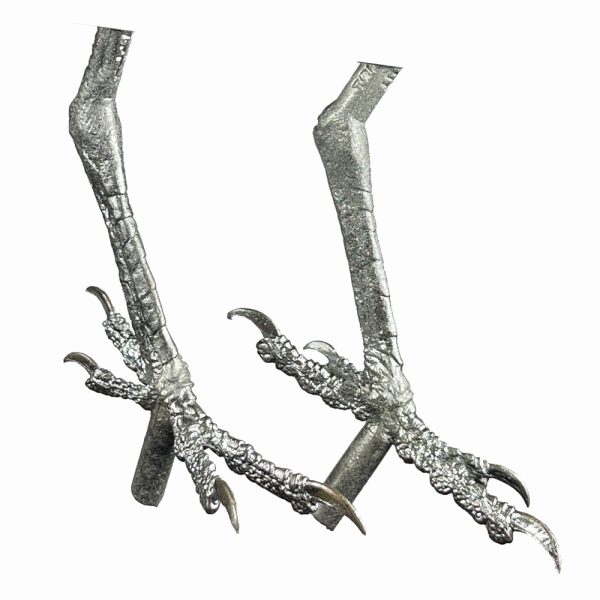 Pewter Bird Feet - Suitable for Woodpecker