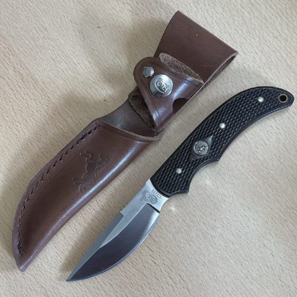 Colt Ridge Runner Full Tang Skinner with Wood Handle and Leather Sheath - Image 5