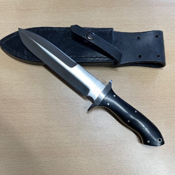 Rare and Fine - Alan Wood Full Tang Sheath Knife - The Equaliser - Image 8