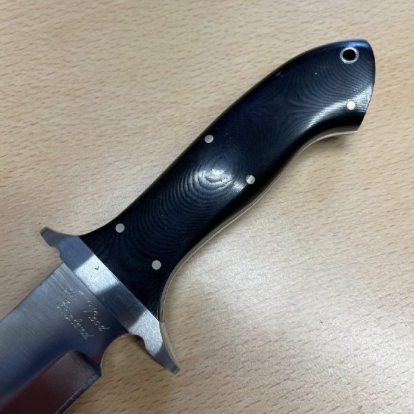 Rare and Fine - Alan Wood Full Tang Sheath Knife - The Equaliser - Image 7