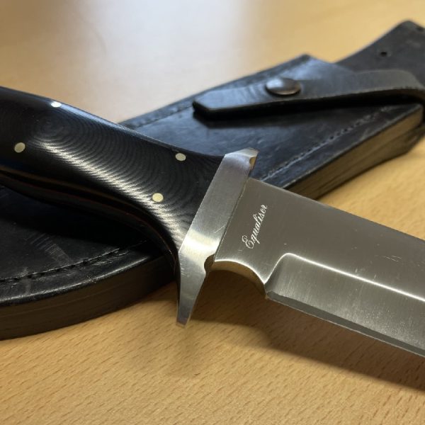 Rare and Fine - Alan Wood Full Tang Sheath Knife - The Equaliser - Image 6