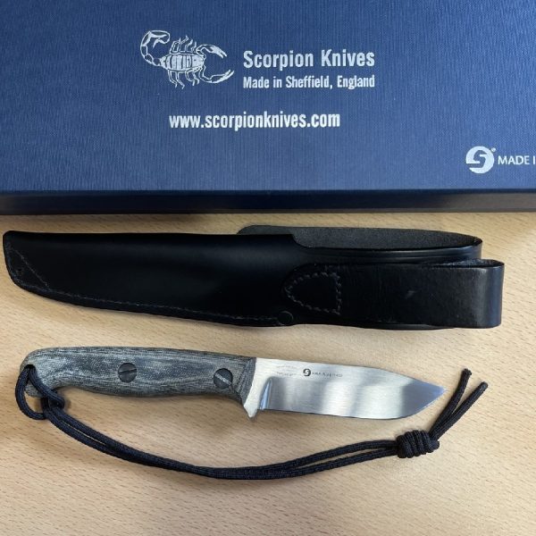 John Campbell - Arizona Trapper - Bushman Knife in Leather Case - Image 7