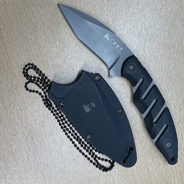 CRKT Ryan Plan B Neck Knife - 2803 - Bead Blasted with Zytel Handle - Image 2