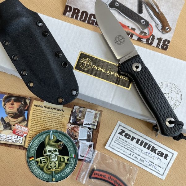 Pohl Force Prepper One 2049 - Outdoor Knife and Kydex Sheath - Outstanding Quality - Image 3