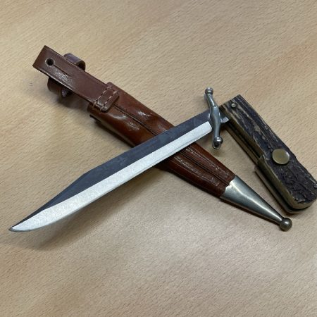 Herbertz Berlangerungsdolch Stag Folding Bowie Knife