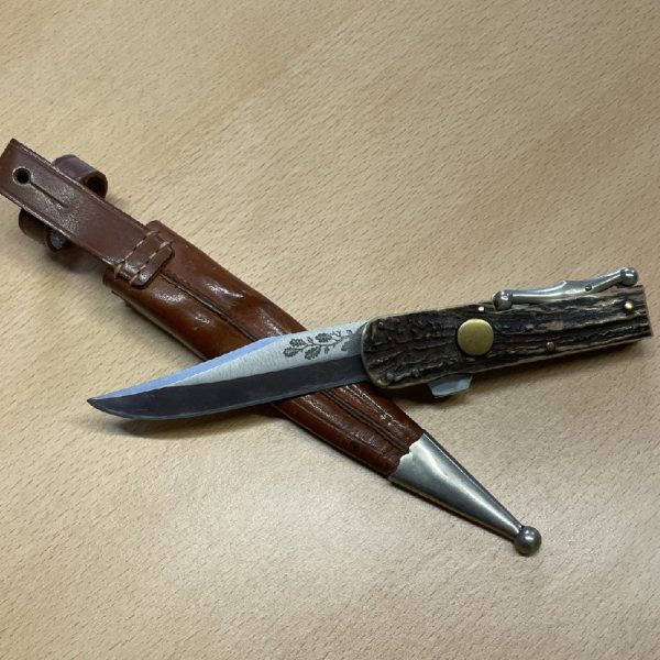 Herbertz Berlangerungsdolch Stag Folding Bowie Knife - Image 5