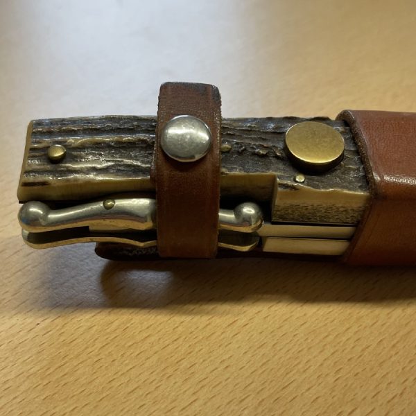 Herbertz Berlangerungsdolch Stag Folding Bowie Knife - Image 7