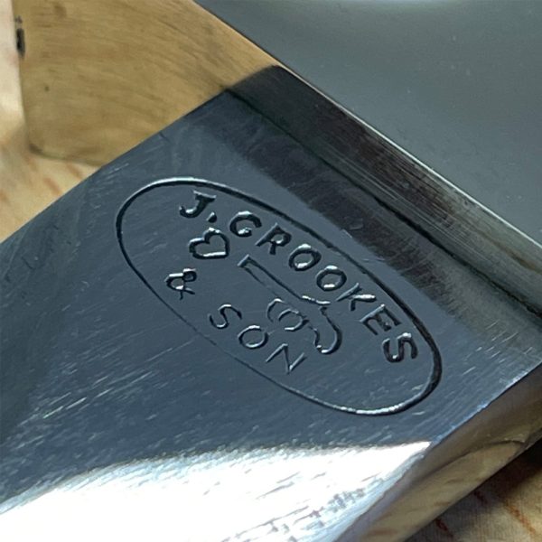 J. Crookes Boot Knife Style Damascus steel blade - Image 6