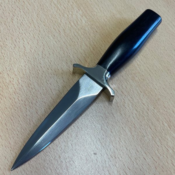 J. Crookes Boot Knife Style Damascus steel blade - Image 3