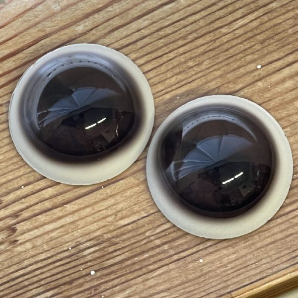Glass Mammal Eyes Sika & Dark Deer 26/30mm - Image 3