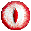 Speckled red Albino reptile eyes cc