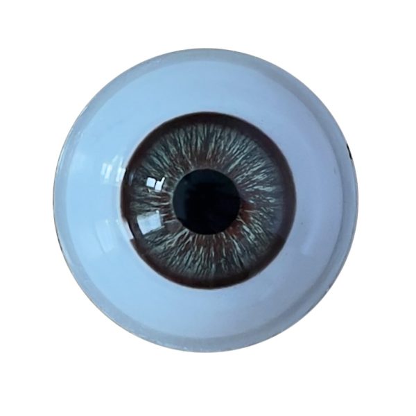 Aspheric Multi-Coloured Hazel Glass Eye for Mannequins or Dolls