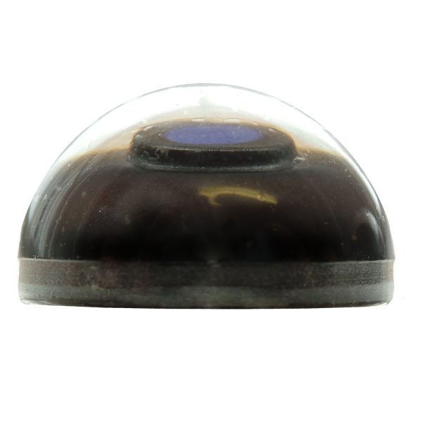 Round Pupil Dome Shape Glass Snow Leopard Eyes - Image 2